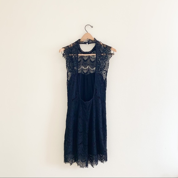 NWOT Free People Daydream Lace Dress Open Back M - Picture 6 of 10